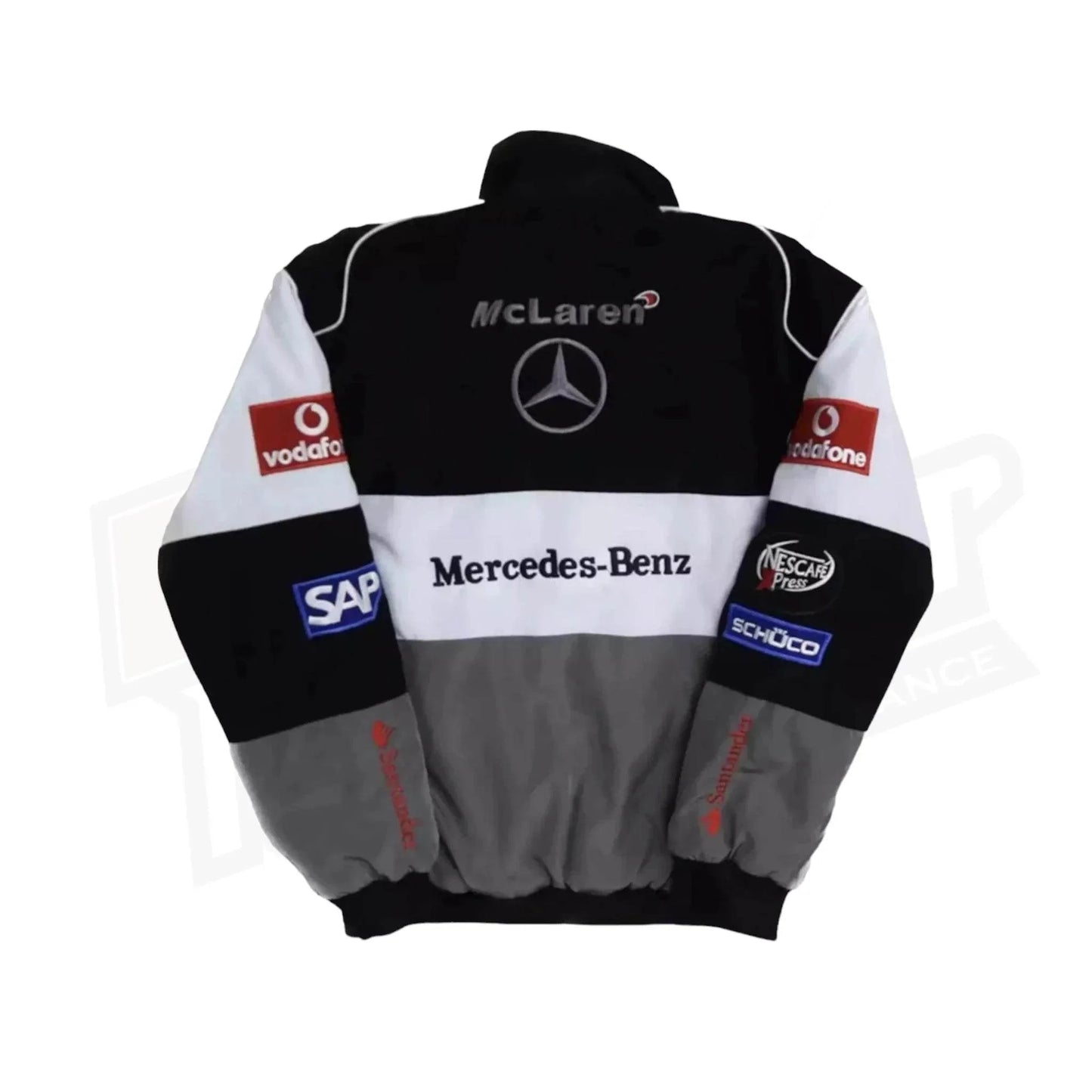 Mercedes-Benz F1 Racing Embroidered Logo Jacket - Dash Racegear