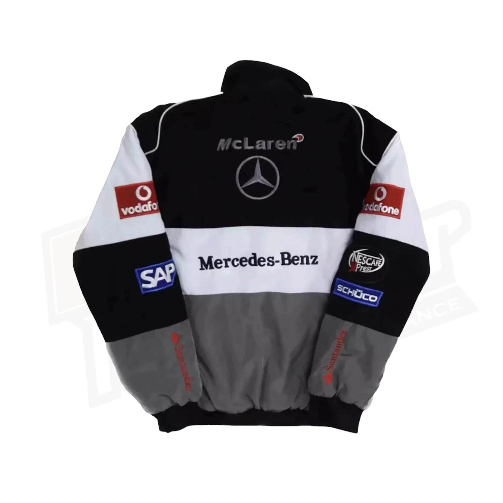 Mercedes-Benz F1 Racing Embroidered Logo Jacket - Dash Racegear