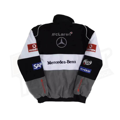 Mercedes-Benz F1 Racing Embroidered Logo Jacket - Dash Racegear