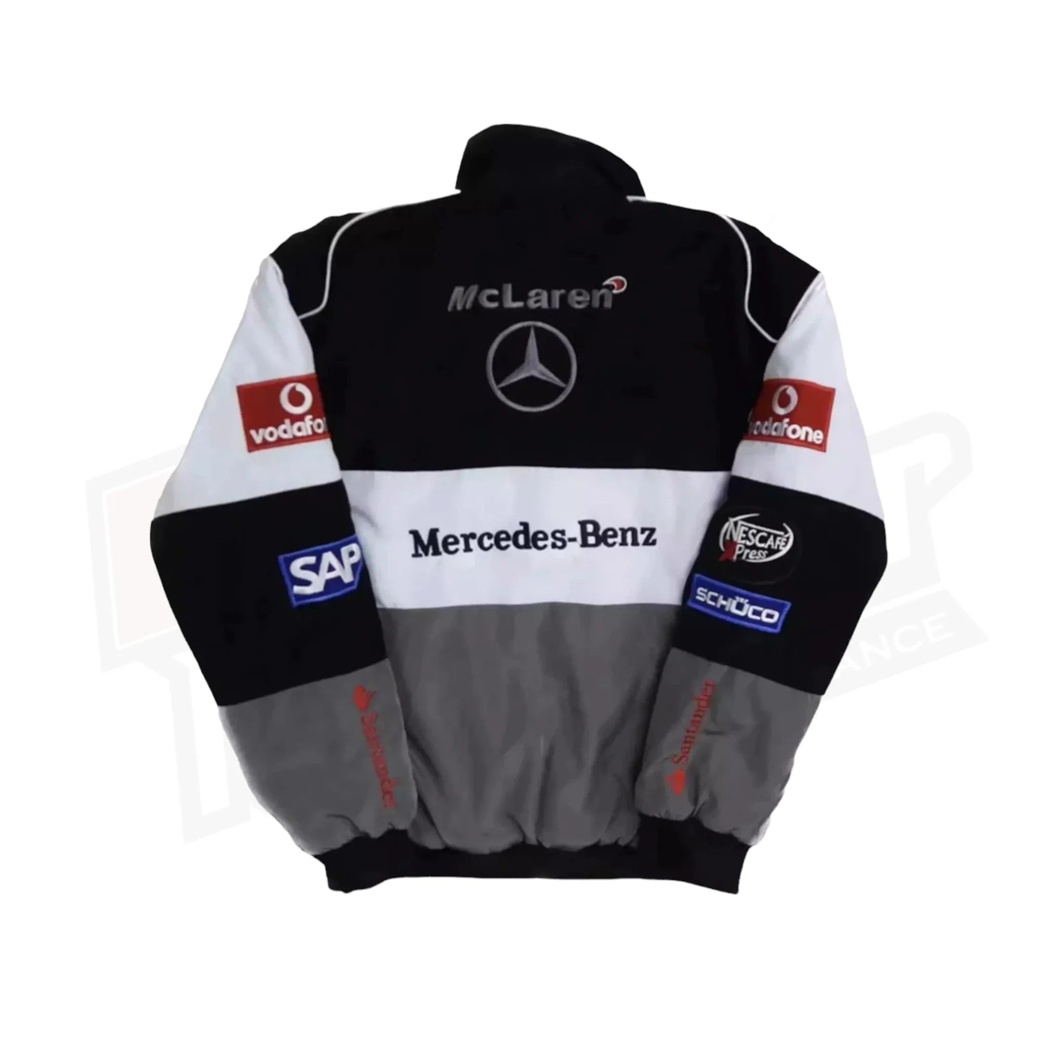 Mercedes-Benz F1 Racing Embroidered Logo Jacket - Dash Racegear