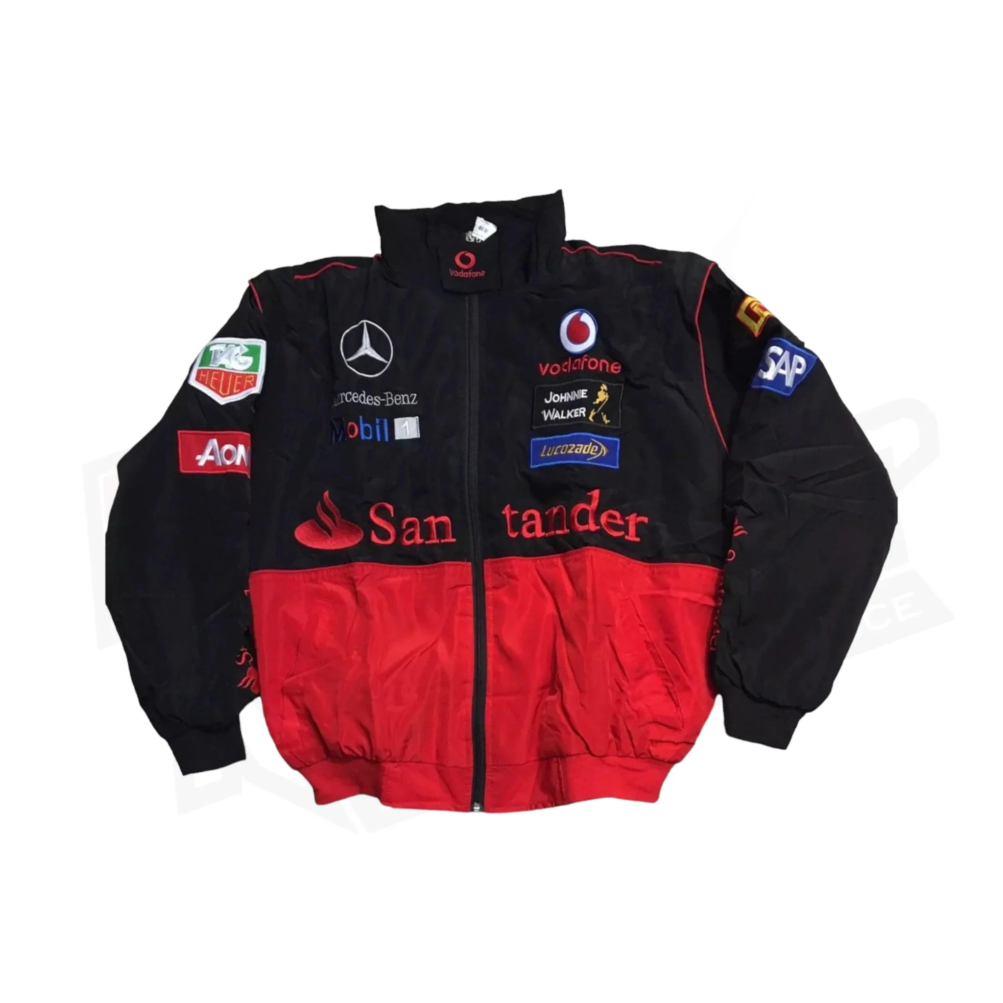 Mercedes AMG Petronas Coat Embroidered Logo F1 Racing Jacket - Dash Racegear