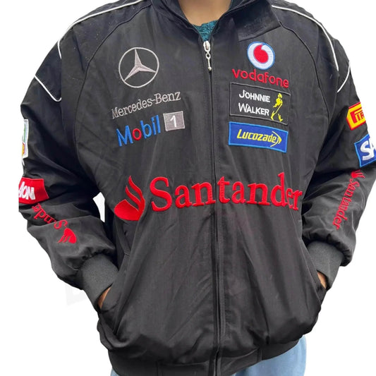 Mercedes F1 Racing Bomber Jacket - Dash Racegear