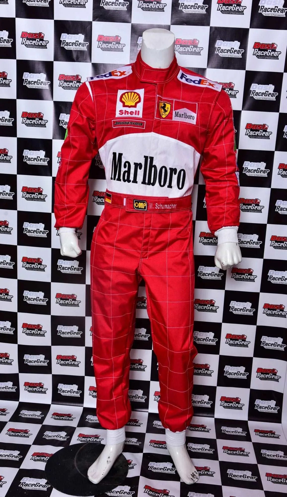 Michael Schumacher 2001 Replica racing suit / Ferrari F1 - Dash Racewear