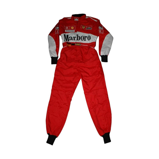 Michael Schumacher SIGNED Ferrari 2004 F1 REPLICA Race SUIT - Dash Racegear