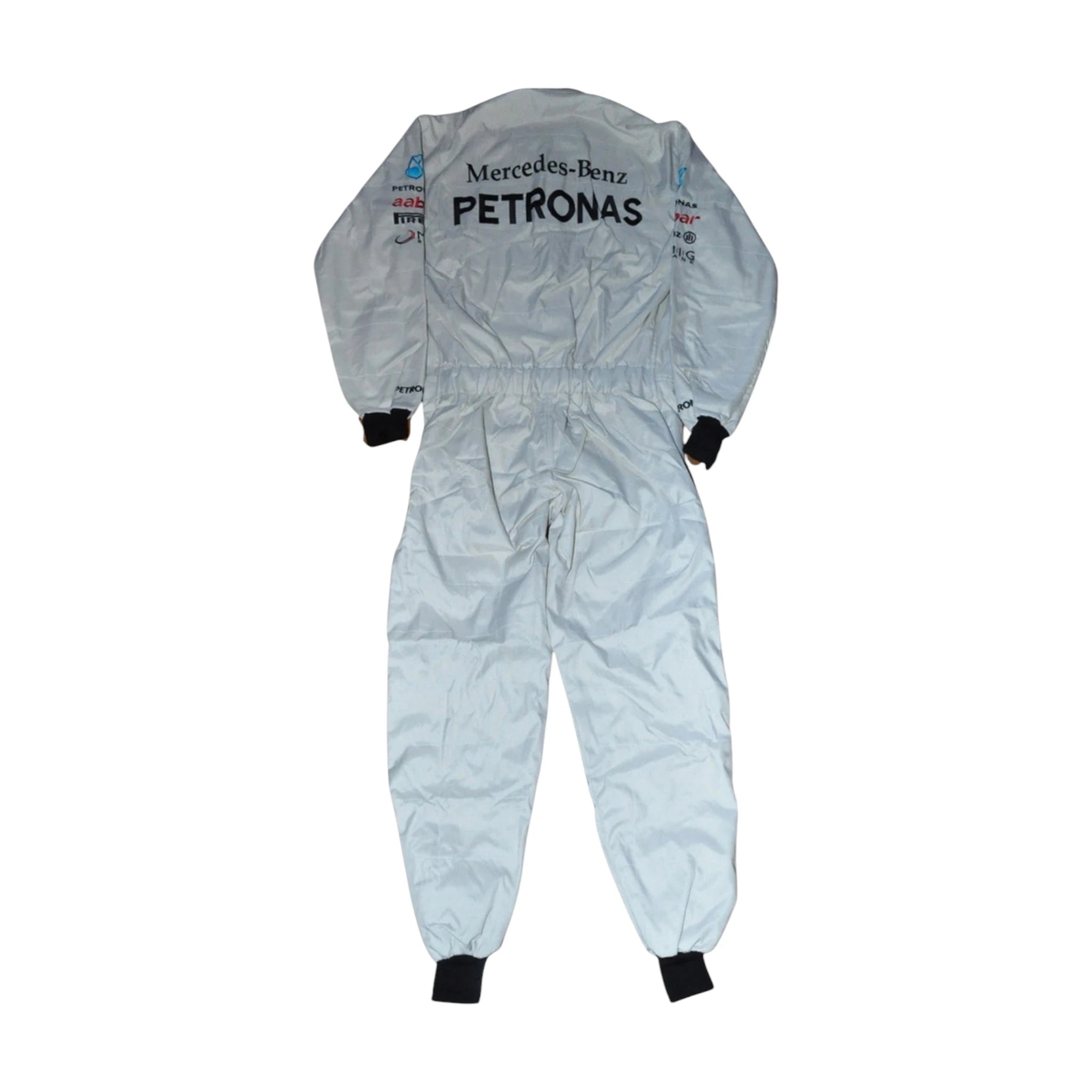 Michael Schumacher SIGNED Mercedes 2012 F1 REPLICA Race SUIT