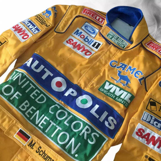 Michael Schumacher 1992 Replica Racing Suit - Dash Racegear
