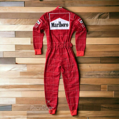 Michael Schumacher 1996 Ferrari F1 Embroidered Racing Suit - Dash Racegear