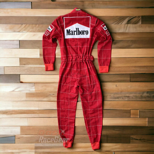 Michael Schumacher 1996 Ferrari F1 Embroidered Racing Suit - Dash Racegear