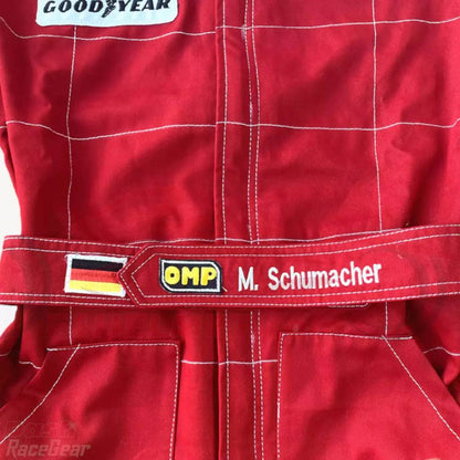 Michael Schumacher 1996 Ferrari F1 Embroidered Racing Suit - Dash Racegear