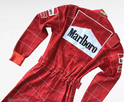 Michael Schumacher 1996 Ferrari F1 Embroidered Racing Suit - Dash Racegear