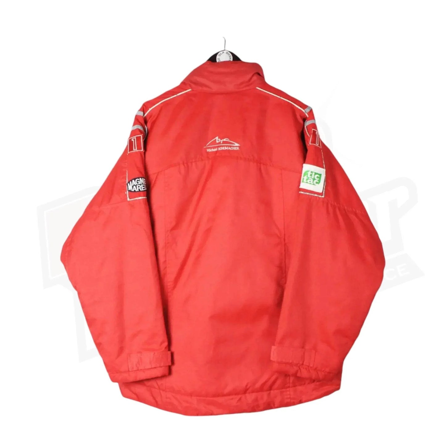 Michael Schumacher Embroidered Vintage Ferrari Shell Jacket - Dash Racegear