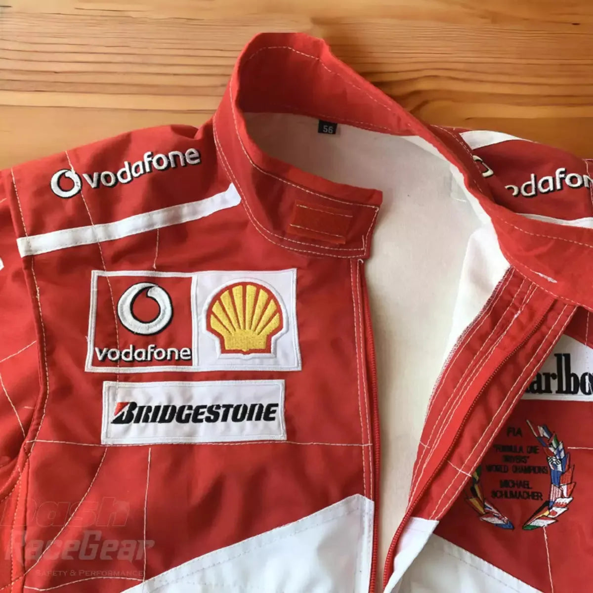 Michael Schumacher Ferrari F1 Embroidered Racing Suit - Dash Racewear