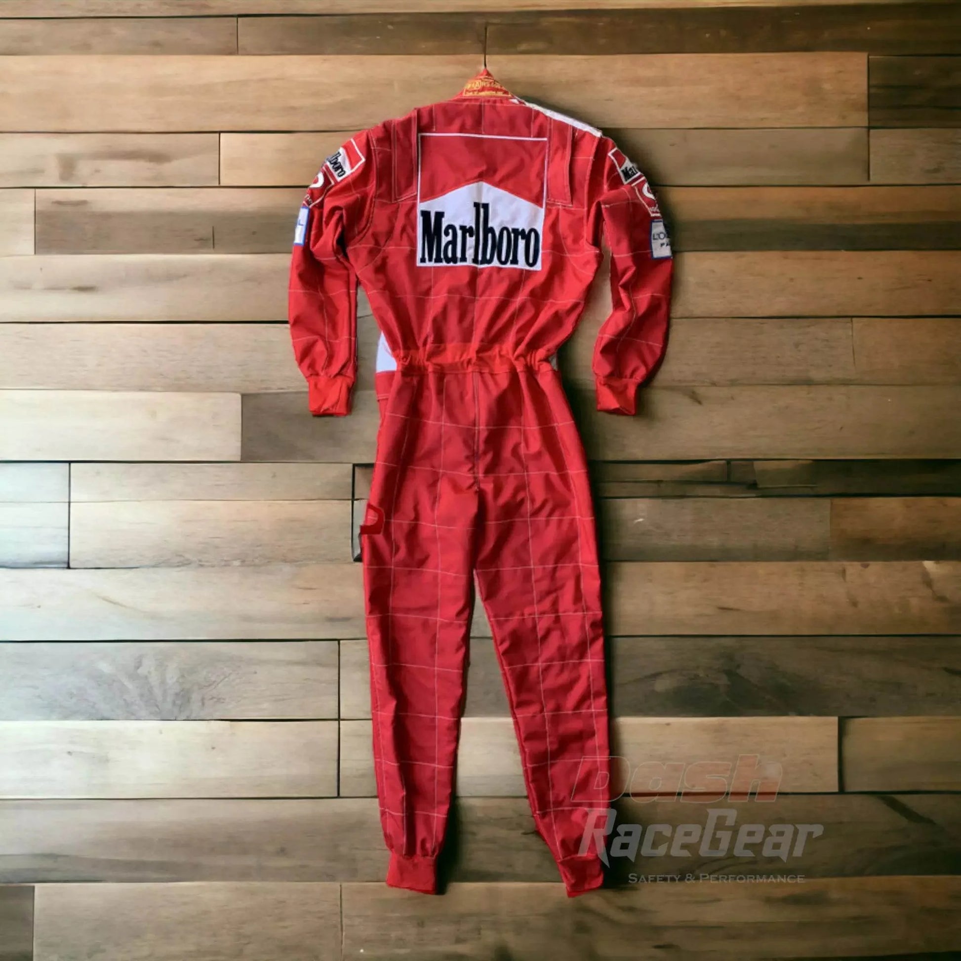 Michael Schumacher Ferrari F1 Embroidered Racing Suit - Dash Racegear