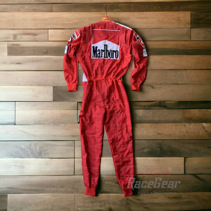 Michael Schumacher Ferrari F1 Embroidered Racing Suit - Dash Racegear