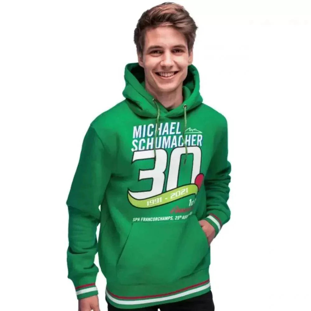 Michael Schumacher Hoodie First GP Race 1991 - Dash Racegear