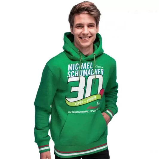 Michael Schumacher Hoodie First GP Race 1991 - Dash Racegear
