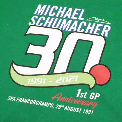 Michael Schumacher Hoodie First GP Race 1991 - Dash Racegear