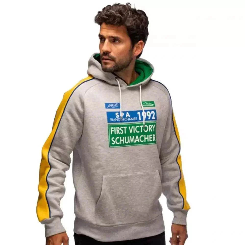 Michael Schumacher Hoodie First GP Victory 1992 - Dash Racegear