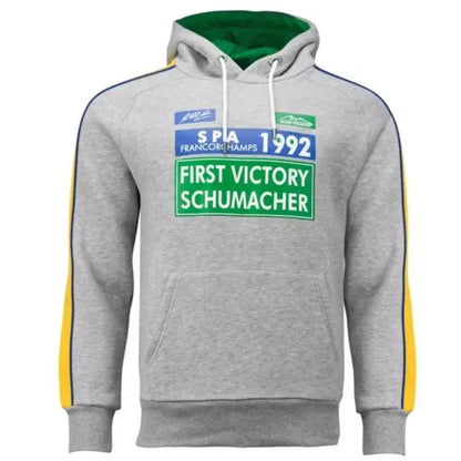 Michael Schumacher Hoodie First GP Victory 1992 - Dash Racegear