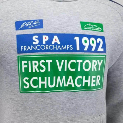 Michael Schumacher Hoodie First GP Victory 1992 - Dash Racegear