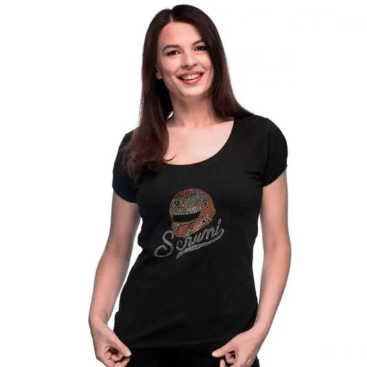 Michael Schumacher Ladies T-Shirt Helmet - Dash Racegear