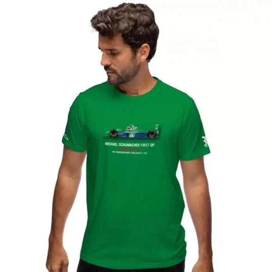Michael Schumacher T-Shirt First GP Race 1991 - Dash Racegear