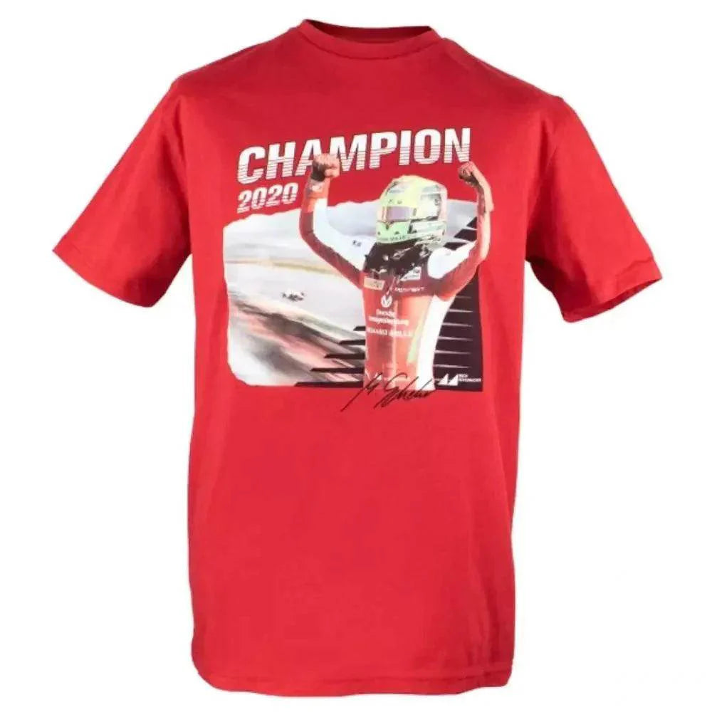 Mick Schumacher T-Shirt Champion 2020 - Dash Racegear