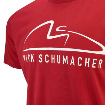 Mick Schumacher T-Shirt Speed Logo red - Dash Racegear