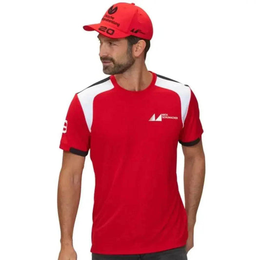 Mick Schumacher T-Shirt red - Dash Racegear