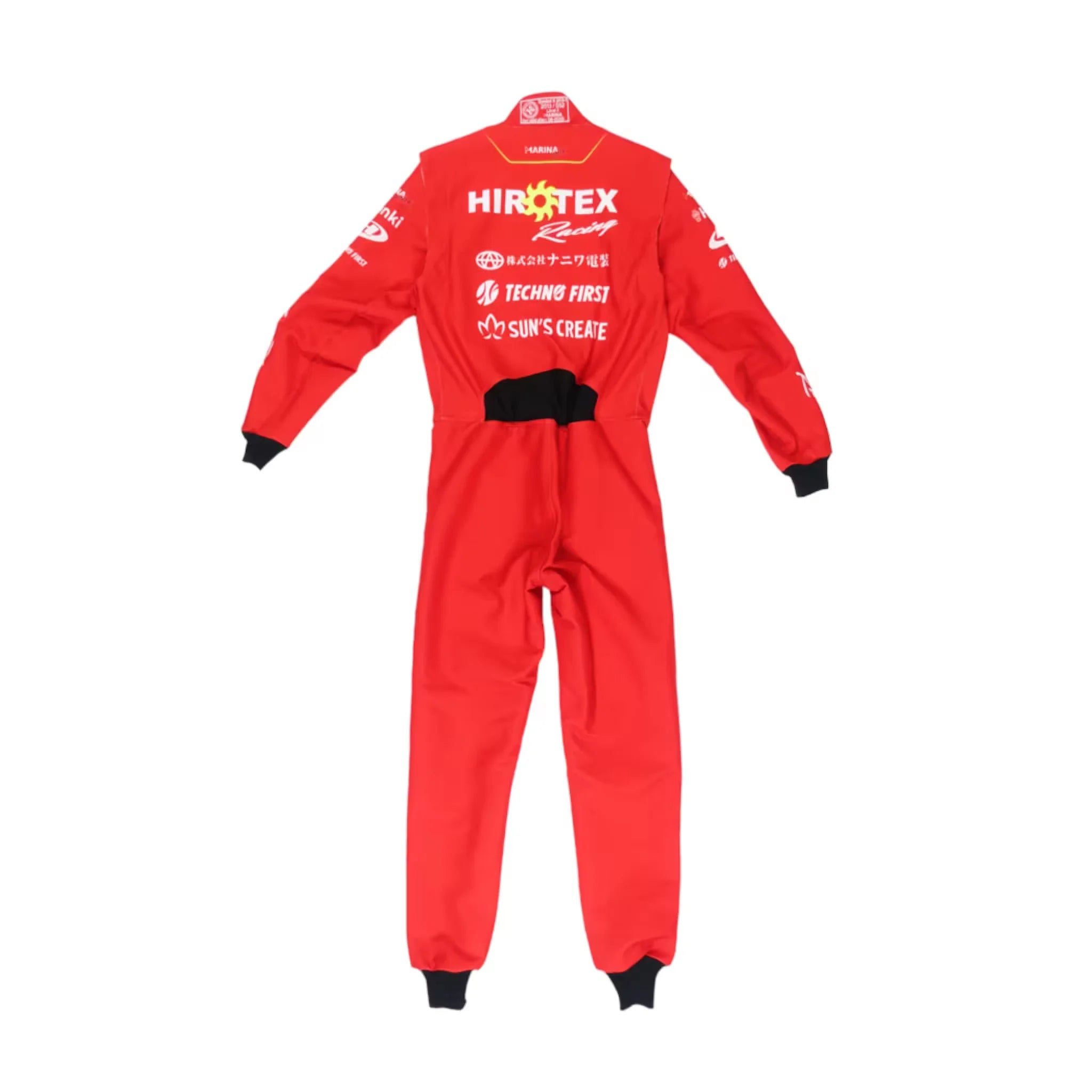 Monocolle Marina Hirotex Red Unik Racing Kart Suit