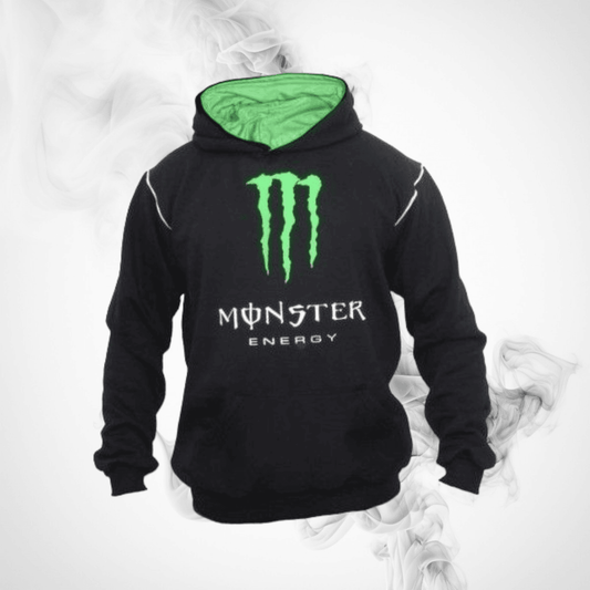 Monster Energy Customised Fleece Hoddie | Dash Racegear - Dash Racegear
