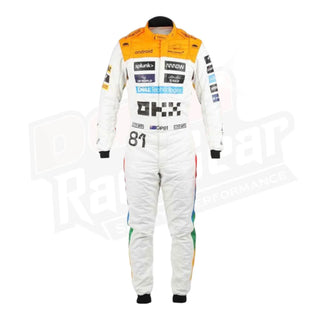 NEW MCLAREN SILVERSTONE OSCAR PIASTRI 2023 F1 TEAM RACE SUIT
