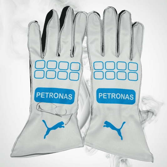 2016 NICO ROSBERG PETRONAS REPLICA RACE GLOVES - Dash Racegear