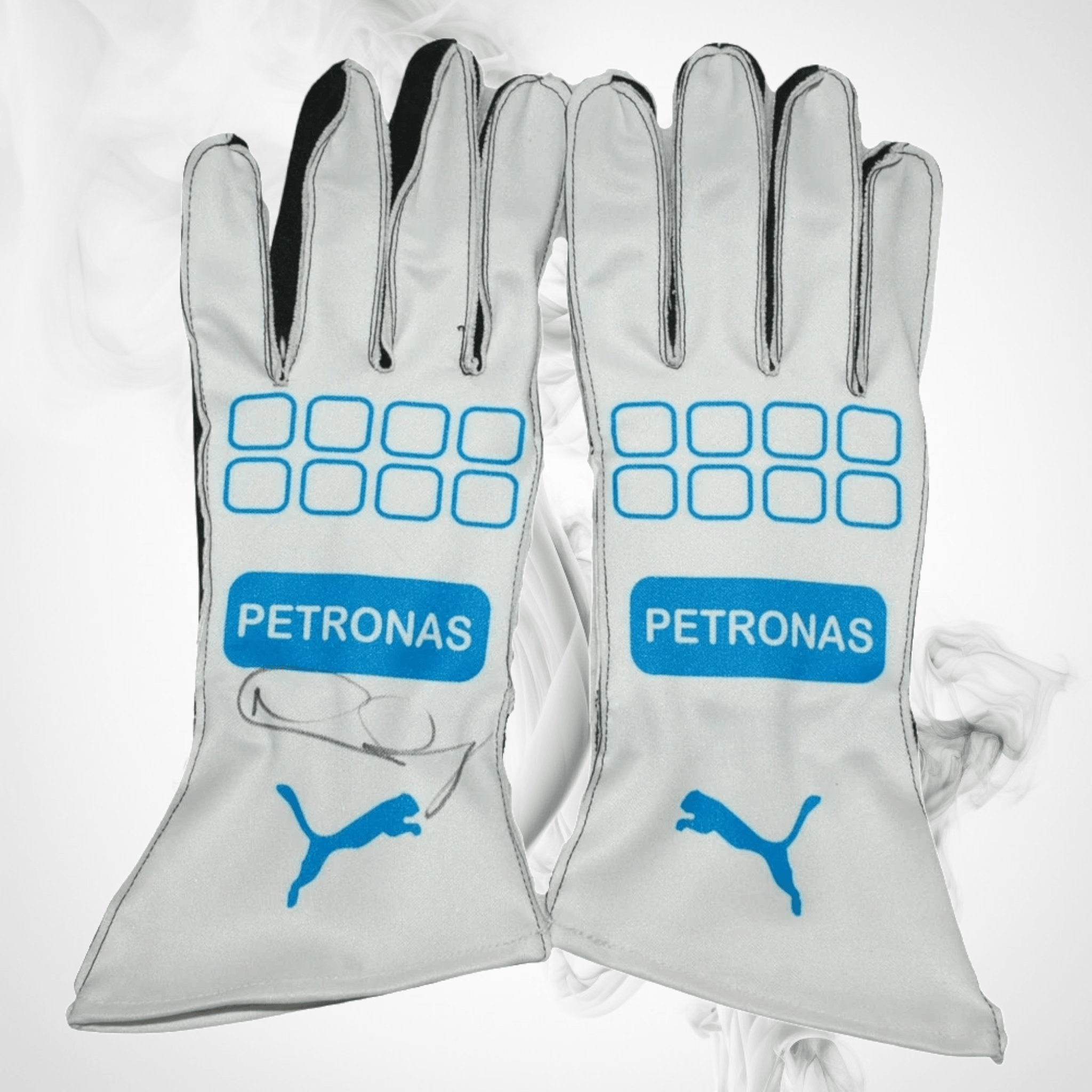 2016 NICO ROSBERG PETRONAS REPLICA RACE GLOVES - Dash Racegear