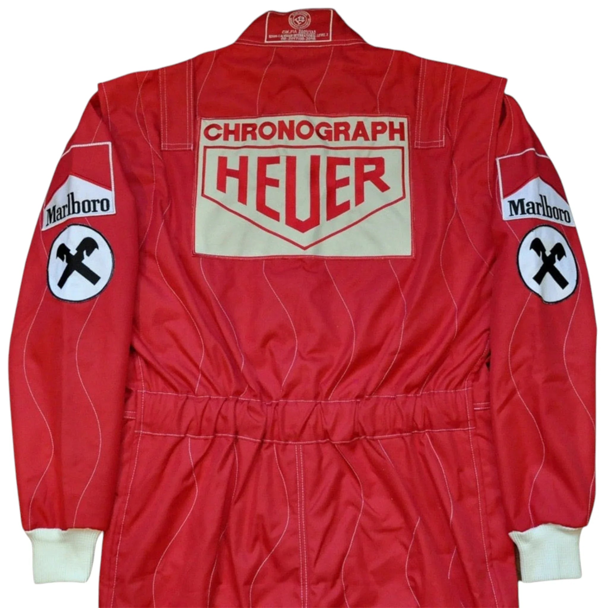 NIKI LAUDA SIGNED FERRARI 1977 F1 REPLICA Race SUIT - Dash Racegear