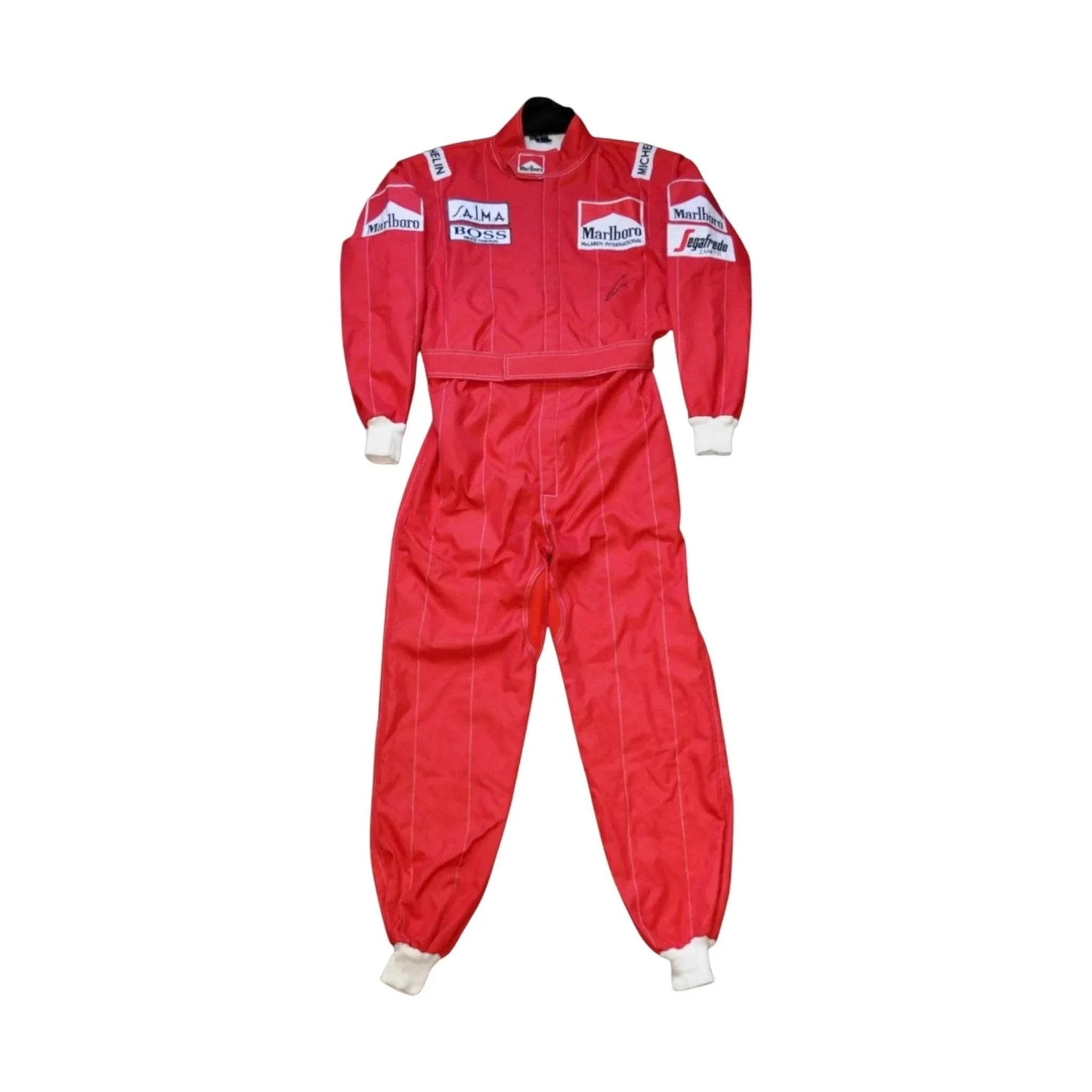 NIKI LAUDA SIGNED McLaren 1984 F1 REPLICA Race SUIT - Dash Racegear