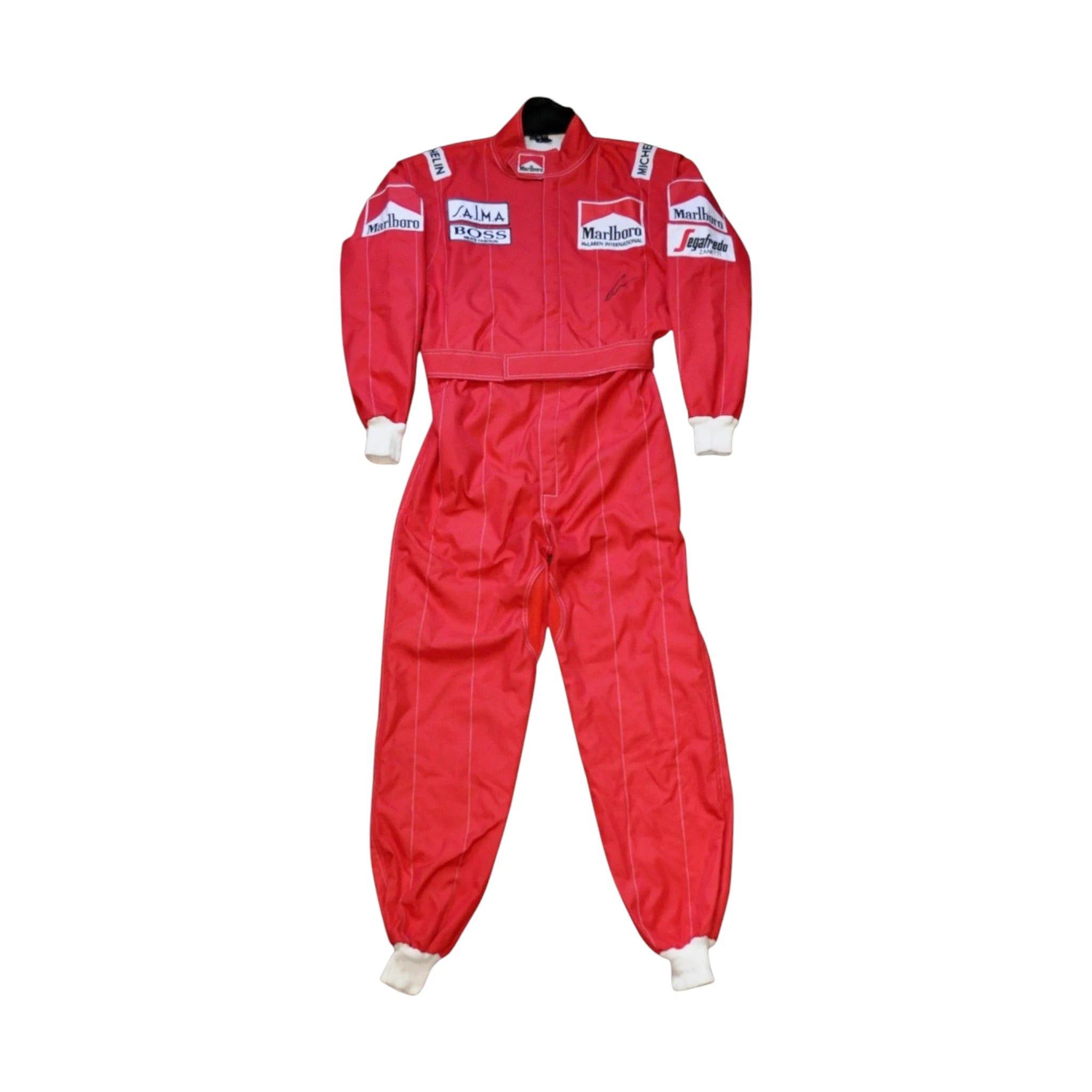 NIKI LAUDA SIGNED McLaren 1984 F1 REPLICA Race SUIT