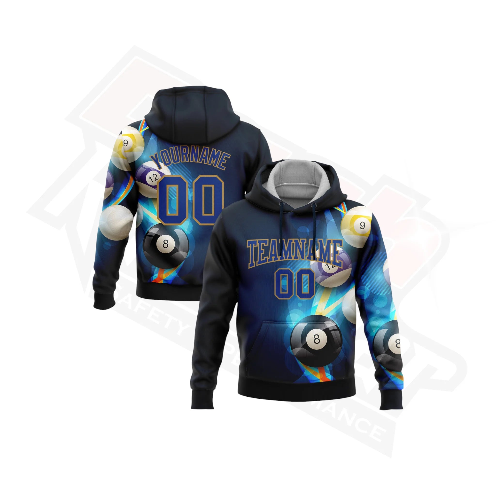 NavyRoyal_OldGold3DBilliardSportsPulloverHoodie_1.webp