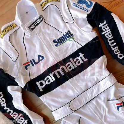 Nelson Piquet 1983 F1 Embroidered Racing Suit - Brabham - Dash Racegear