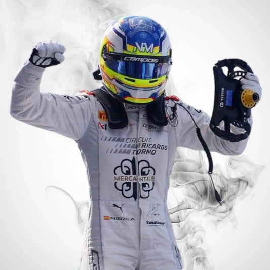 2023 Nerea Martí Race Suit Mercantile Campos Racing - Dash Racegear