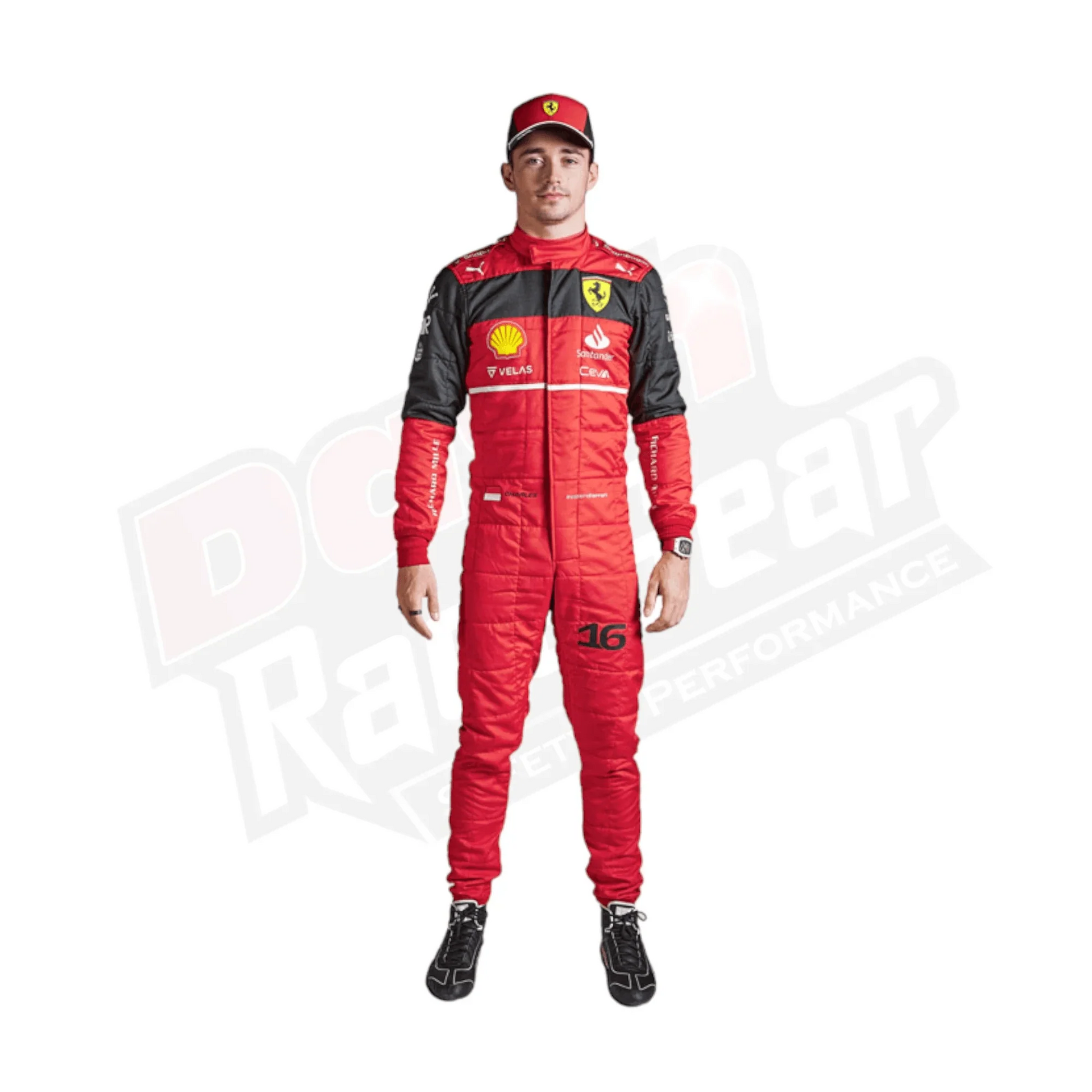New Charles Leclerc 2022 Race Suit KIDS - Dash Racegear