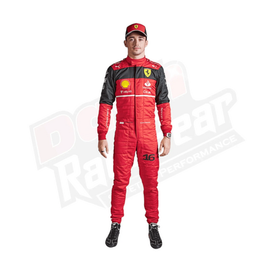 New Charles Leclerc 2022 Race Suit KIDS - Dash Racegear