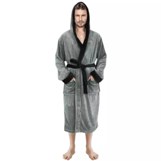 New Unisex Fleece Hooded Bathrobes - Dash Racegear
