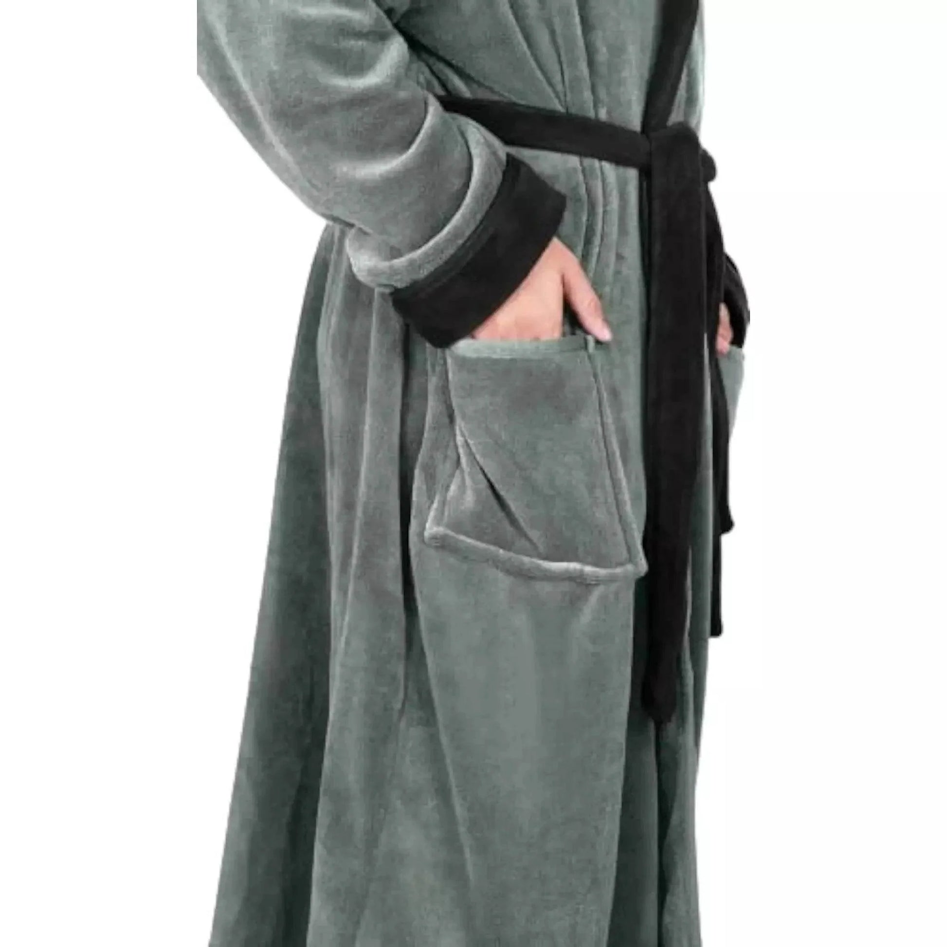 New Unisex Fleece Hooded Bathrobes - Dash Racegear