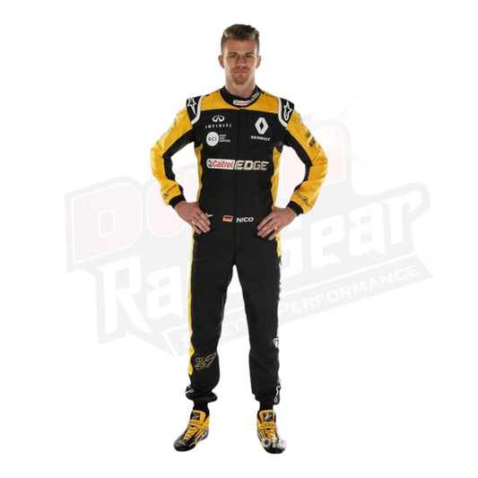 Nico Hulkenberg 2018 Renault F1 Team Race Suit KIDS - Dash Racegear
