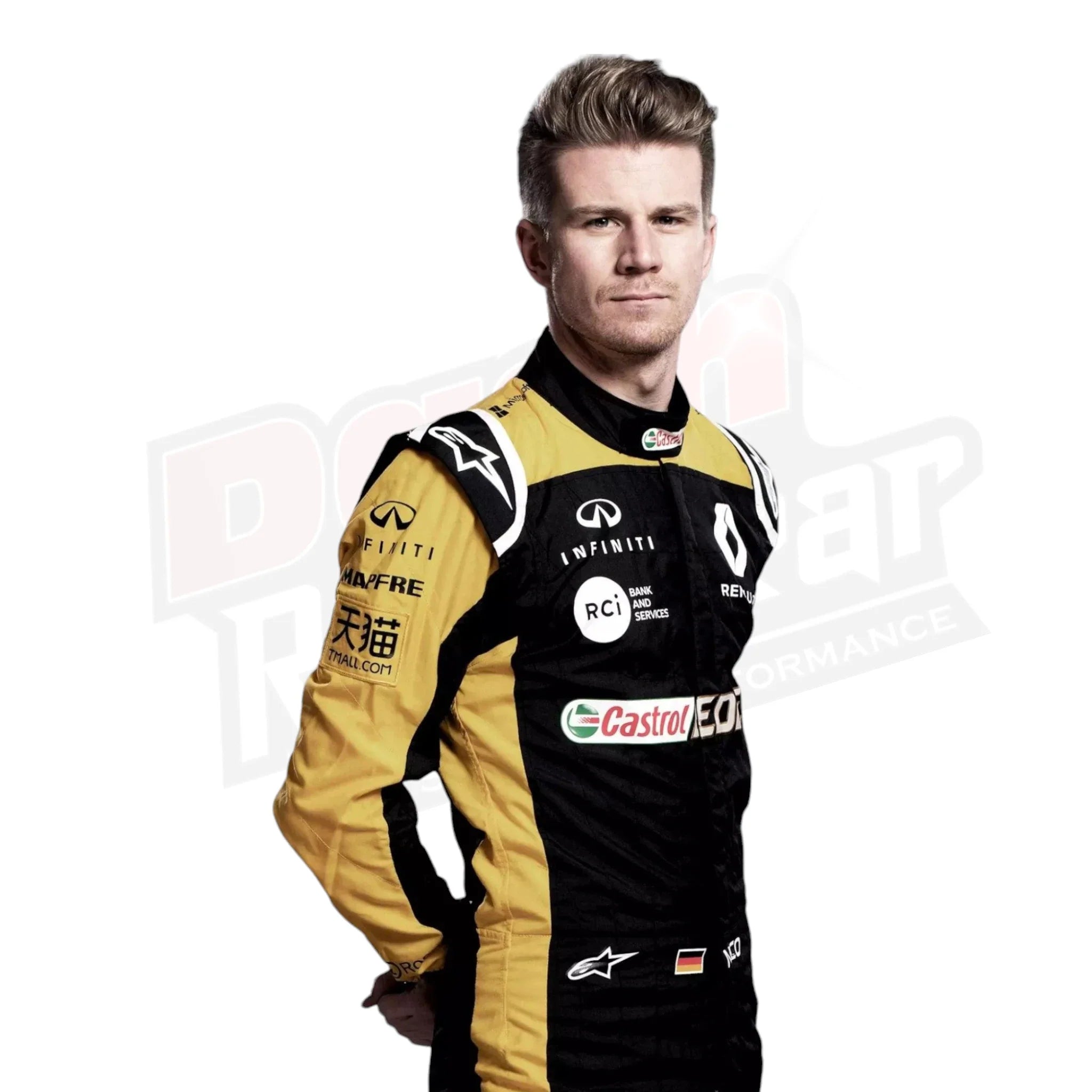 Nico Hulkenberg 2018 Renault F1 Team Race Suit KIDS - Dash Racegear