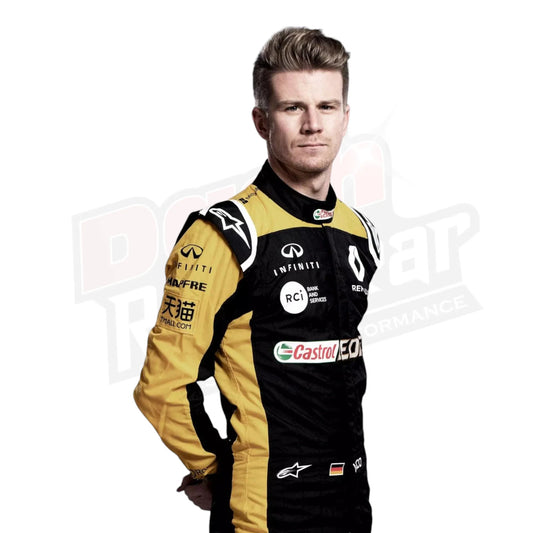 Nico Hulkenberg 2018 Renault F1 Team Race Suit KIDS - Dash Racegear
