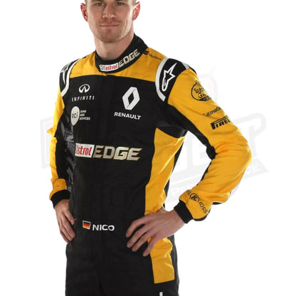 Nico Hulkenberg 2018 Renault F1 Team Race Suit KIDS - Dash Racegear