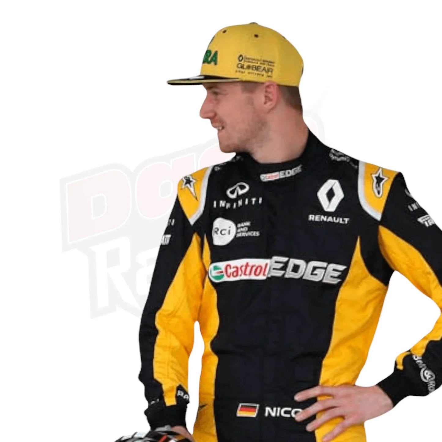 Nico Hulkenberg 2018 Renault F1 Team Race Suit - Dash Racegear