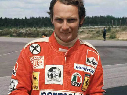 Niki Lauda 1976 Ferrari F1 Embroidered Racing suit - Dash Racegear